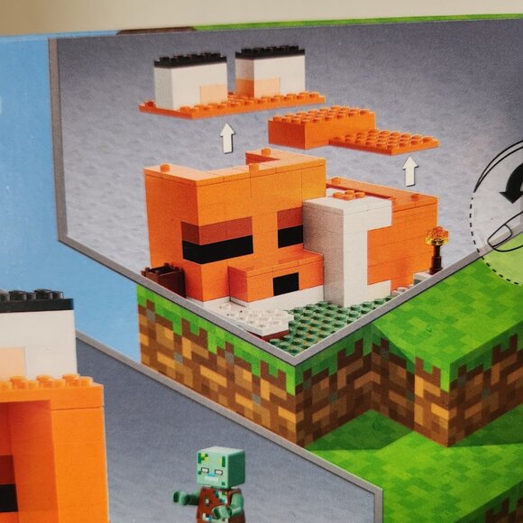 NEW LEGO MINECRAFT Fox Lodge House 21178 Drowned Zombie You will receive: (1) LE - Picture 7 of 9